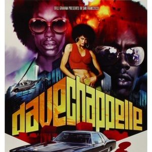 Dave Chappelle poster @ The Warfield in San Fran